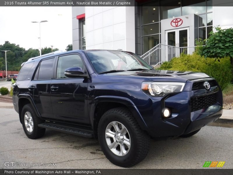 Nautical Blue Metallic / Graphite 2016 Toyota 4Runner SR5 Premium 4x4