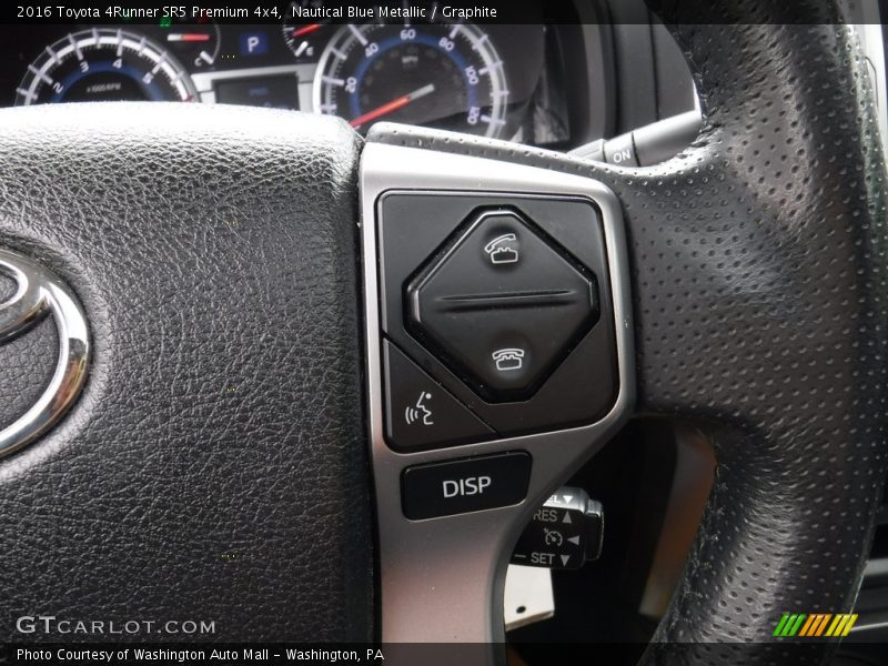 Nautical Blue Metallic / Graphite 2016 Toyota 4Runner SR5 Premium 4x4