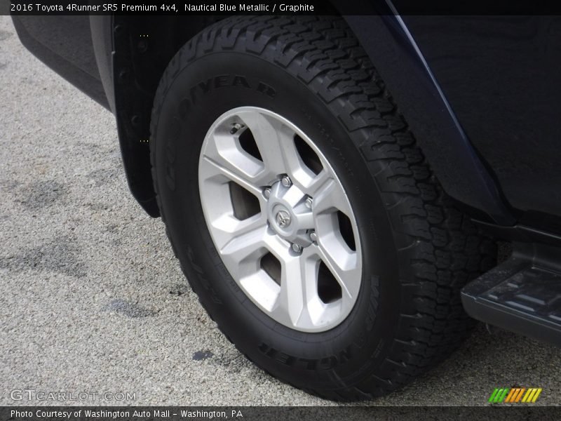 Nautical Blue Metallic / Graphite 2016 Toyota 4Runner SR5 Premium 4x4