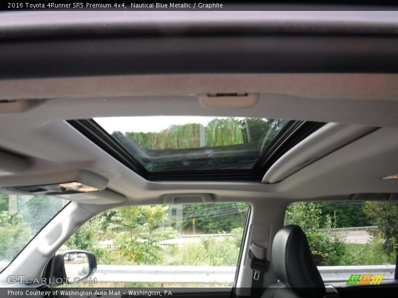 Nautical Blue Metallic / Graphite 2016 Toyota 4Runner SR5 Premium 4x4