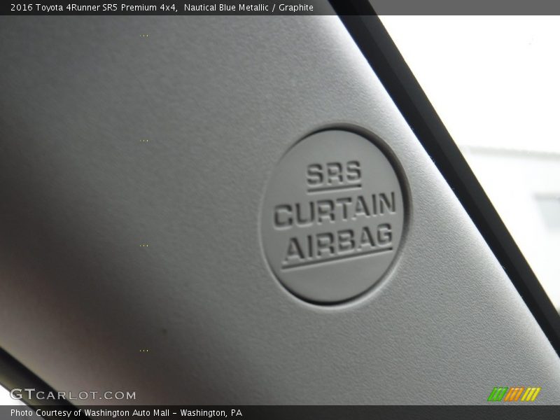 Nautical Blue Metallic / Graphite 2016 Toyota 4Runner SR5 Premium 4x4