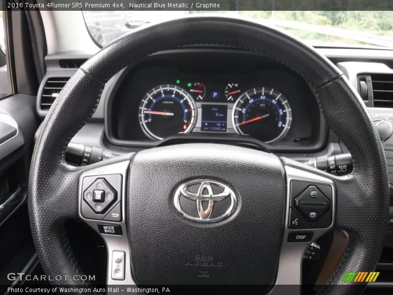 Nautical Blue Metallic / Graphite 2016 Toyota 4Runner SR5 Premium 4x4