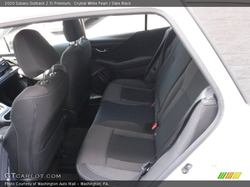 Crystal White Pearl / Slate Black 2020 Subaru Outback 2.5i Premium