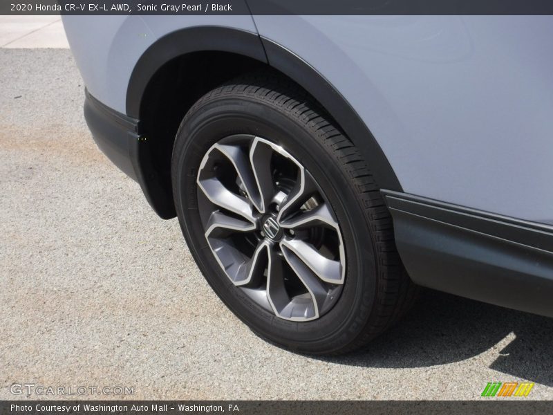 Sonic Gray Pearl / Black 2020 Honda CR-V EX-L AWD