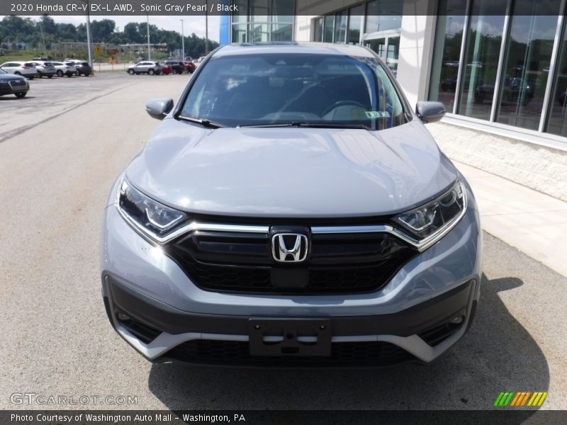 Sonic Gray Pearl / Black 2020 Honda CR-V EX-L AWD
