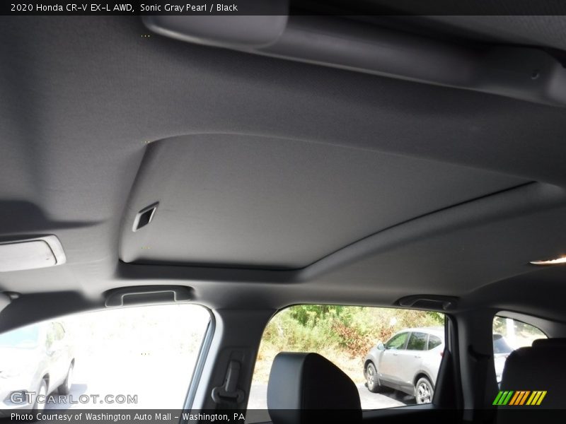 Sonic Gray Pearl / Black 2020 Honda CR-V EX-L AWD