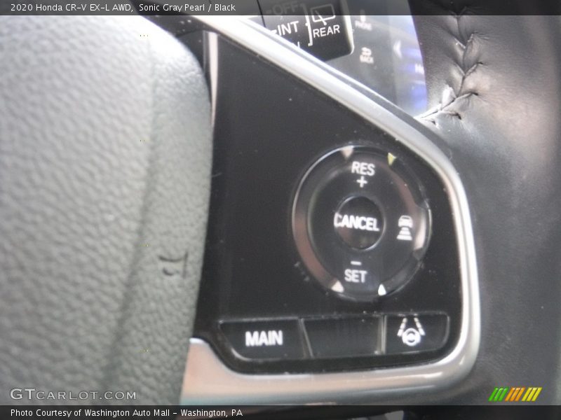 Sonic Gray Pearl / Black 2020 Honda CR-V EX-L AWD