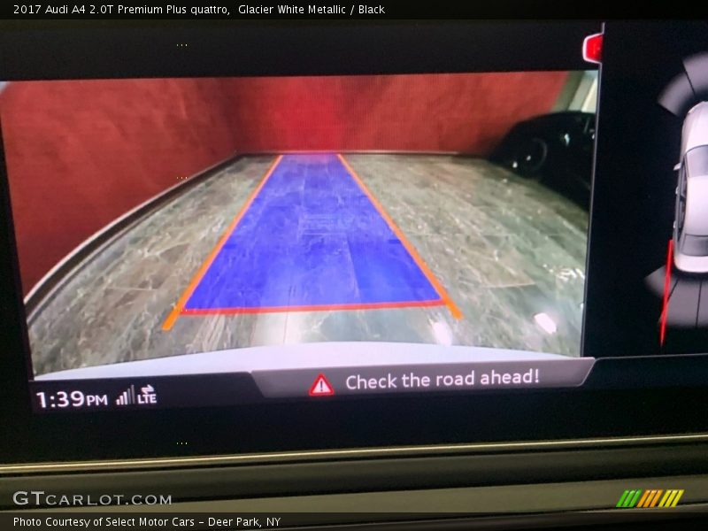 Glacier White Metallic / Black 2017 Audi A4 2.0T Premium Plus quattro