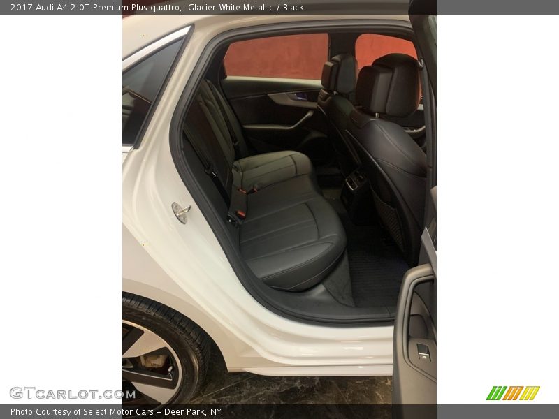 Glacier White Metallic / Black 2017 Audi A4 2.0T Premium Plus quattro