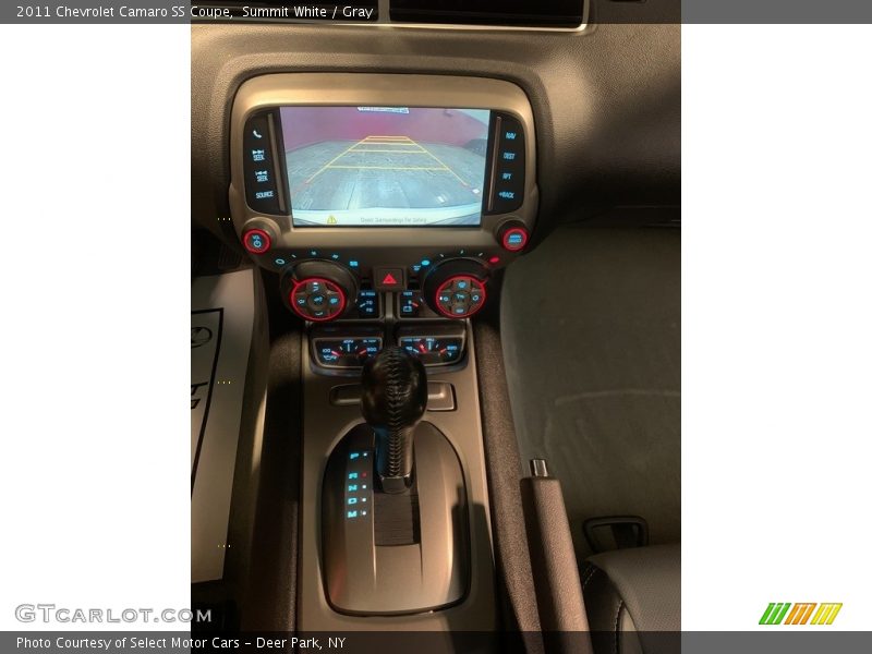 Summit White / Gray 2011 Chevrolet Camaro SS Coupe