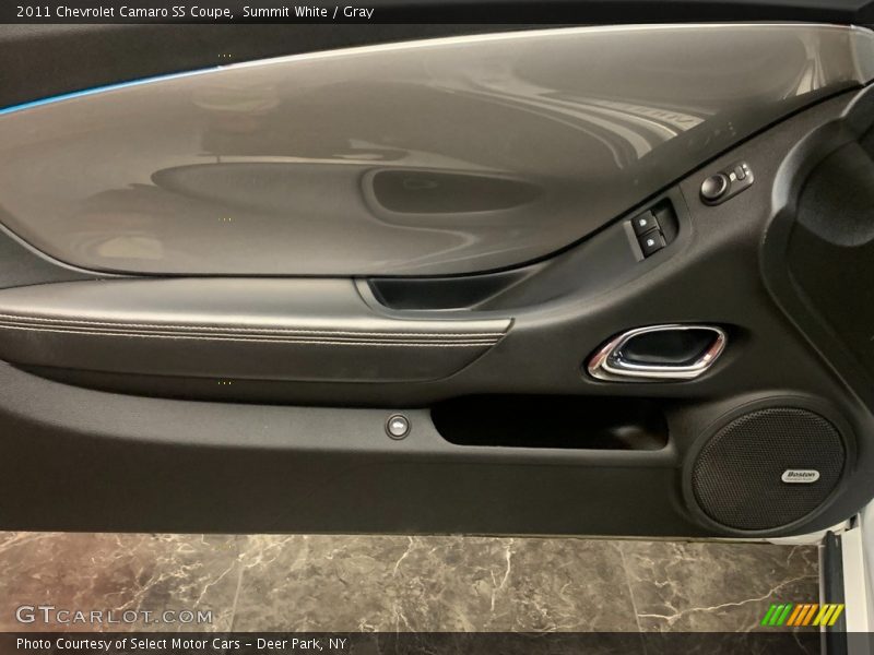 Summit White / Gray 2011 Chevrolet Camaro SS Coupe