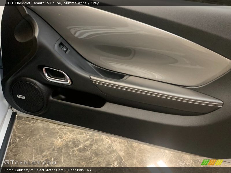 Summit White / Gray 2011 Chevrolet Camaro SS Coupe