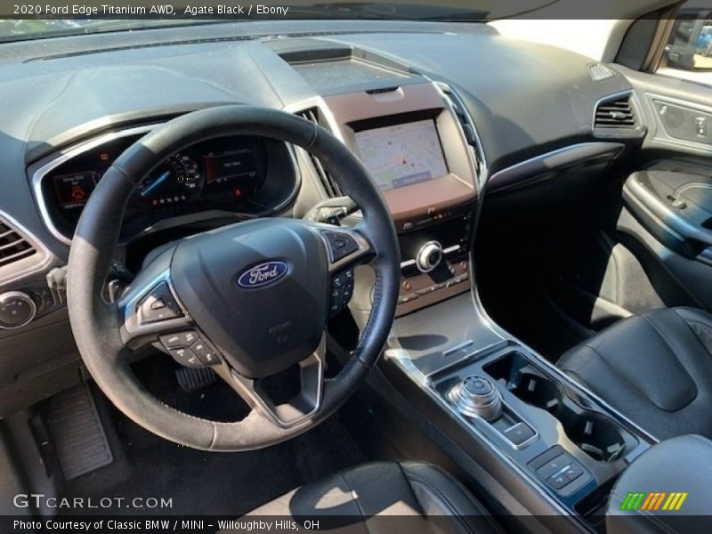 Agate Black / Ebony 2020 Ford Edge Titanium AWD