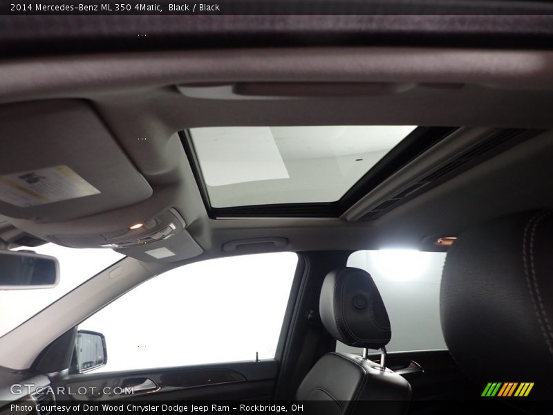Black / Black 2014 Mercedes-Benz ML 350 4Matic