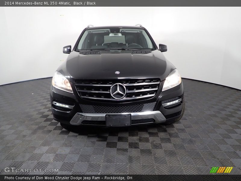 Black / Black 2014 Mercedes-Benz ML 350 4Matic