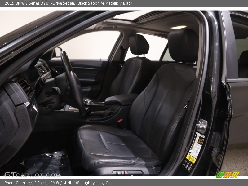 Black Sapphire Metallic / Black 2015 BMW 3 Series 328i xDrive Sedan
