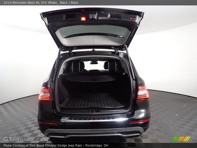 Black / Black 2014 Mercedes-Benz ML 350 4Matic