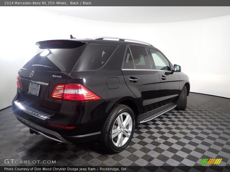 Black / Black 2014 Mercedes-Benz ML 350 4Matic