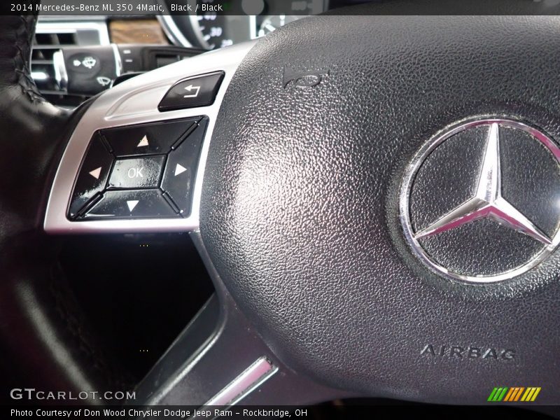 Black / Black 2014 Mercedes-Benz ML 350 4Matic