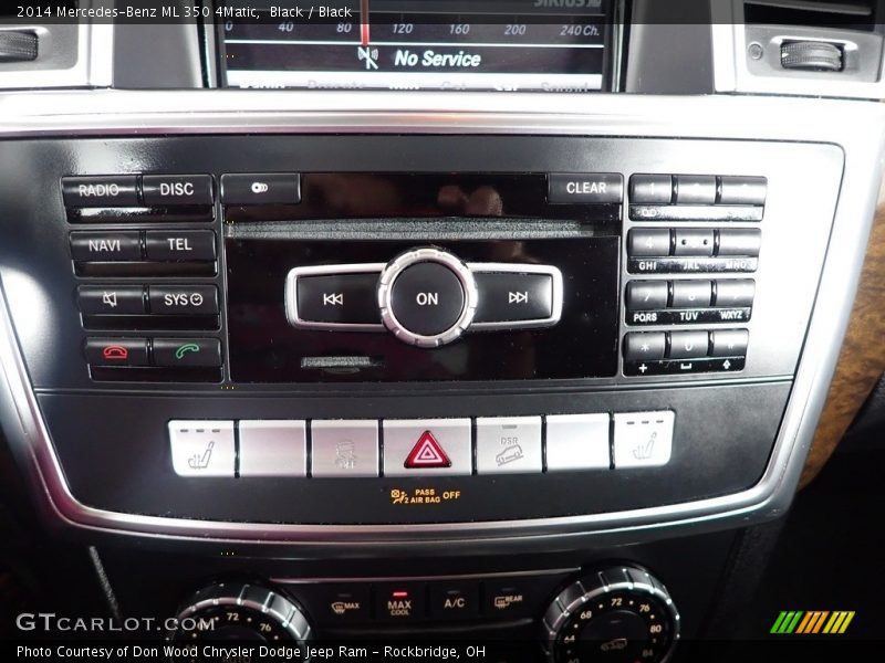 Black / Black 2014 Mercedes-Benz ML 350 4Matic