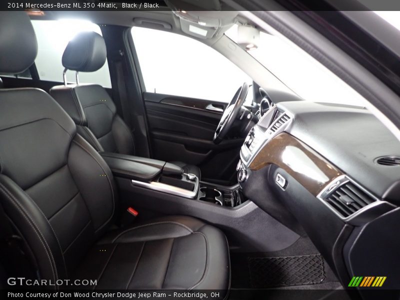 Black / Black 2014 Mercedes-Benz ML 350 4Matic