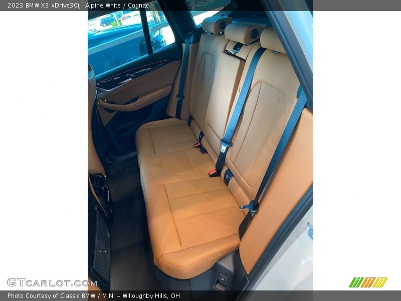 Rear Seat of 2023 X3 xDrive30i