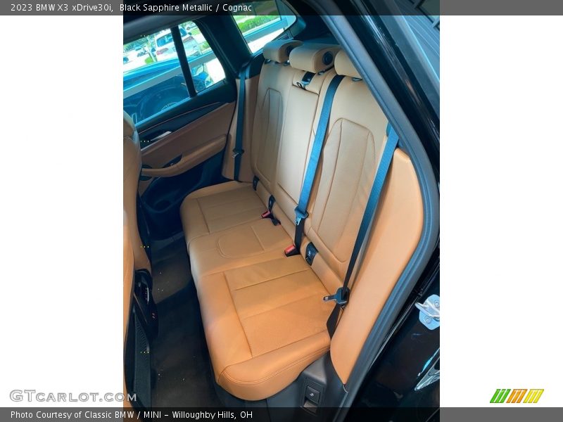 Rear Seat of 2023 X3 xDrive30i