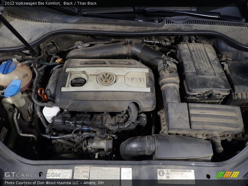 Black / Titan Black 2012 Volkswagen Eos Komfort