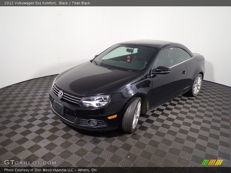 Black / Titan Black 2012 Volkswagen Eos Komfort