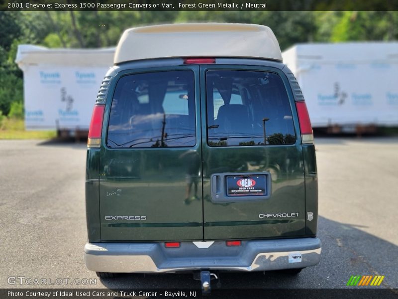 Forest Green Metallic / Neutral 2001 Chevrolet Express 1500 Passenger Conversion Van