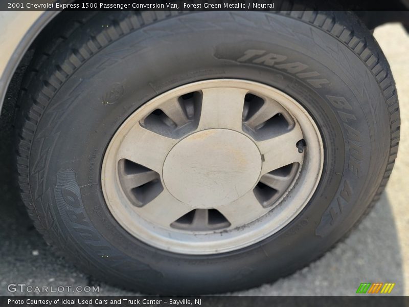 Forest Green Metallic / Neutral 2001 Chevrolet Express 1500 Passenger Conversion Van