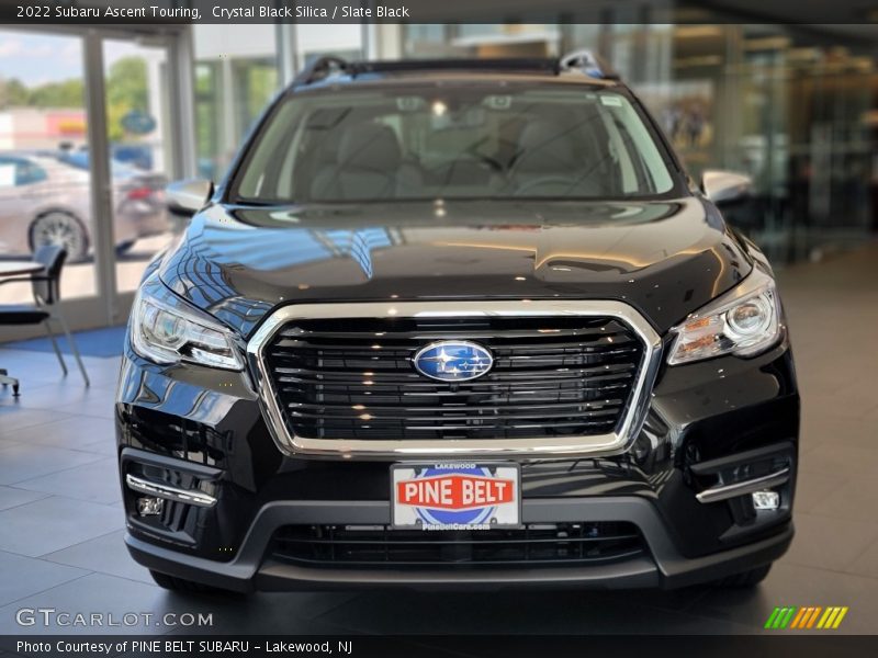Crystal Black Silica / Slate Black 2022 Subaru Ascent Touring
