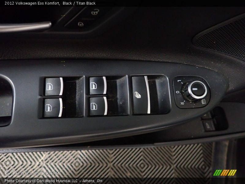 Black / Titan Black 2012 Volkswagen Eos Komfort