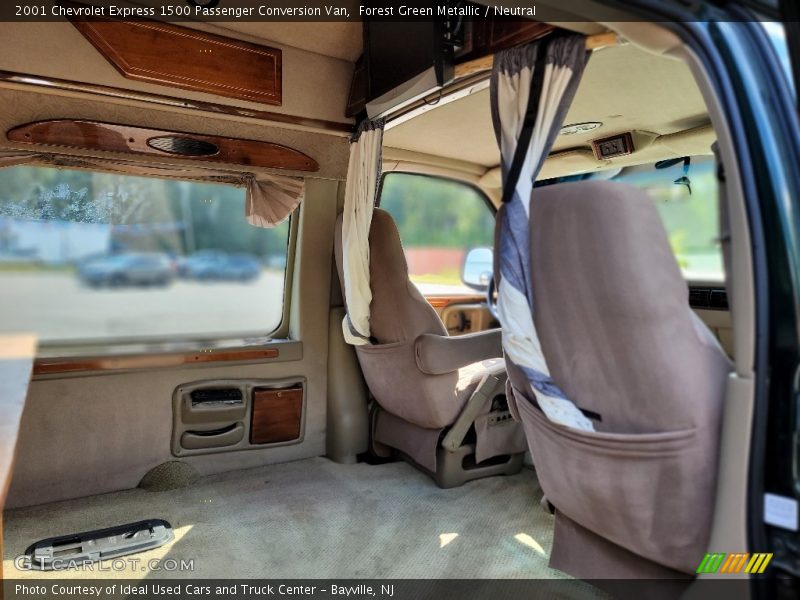 Forest Green Metallic / Neutral 2001 Chevrolet Express 1500 Passenger Conversion Van