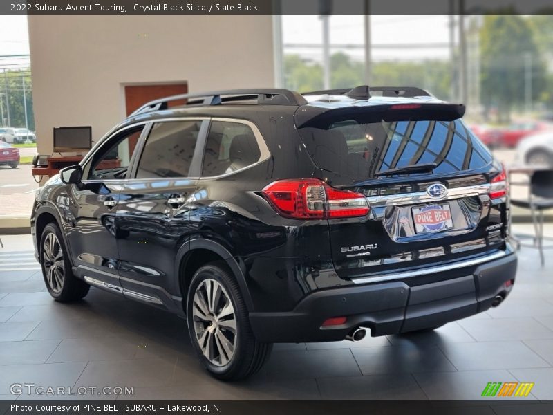 Crystal Black Silica / Slate Black 2022 Subaru Ascent Touring