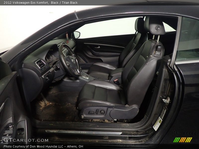 Black / Titan Black 2012 Volkswagen Eos Komfort