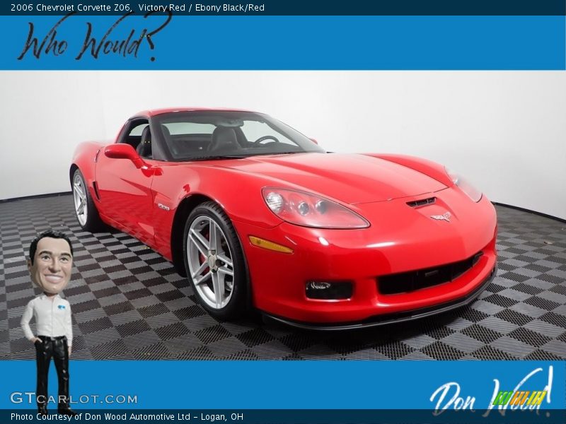 Victory Red / Ebony Black/Red 2006 Chevrolet Corvette Z06