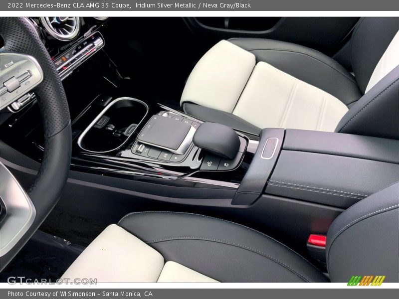 Iridium Silver Metallic / Neva Gray/Black 2022 Mercedes-Benz CLA AMG 35 Coupe