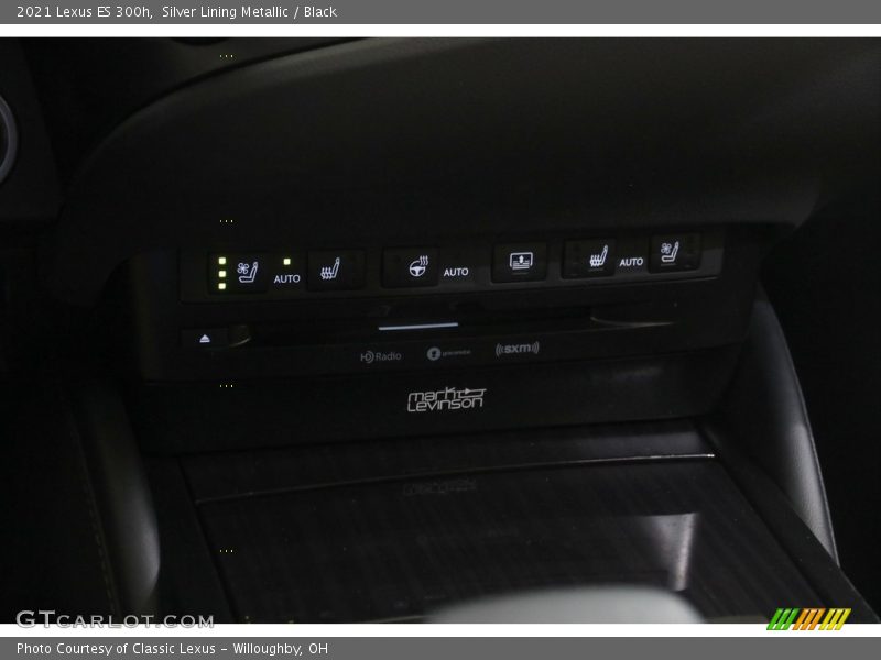 Silver Lining Metallic / Black 2021 Lexus ES 300h