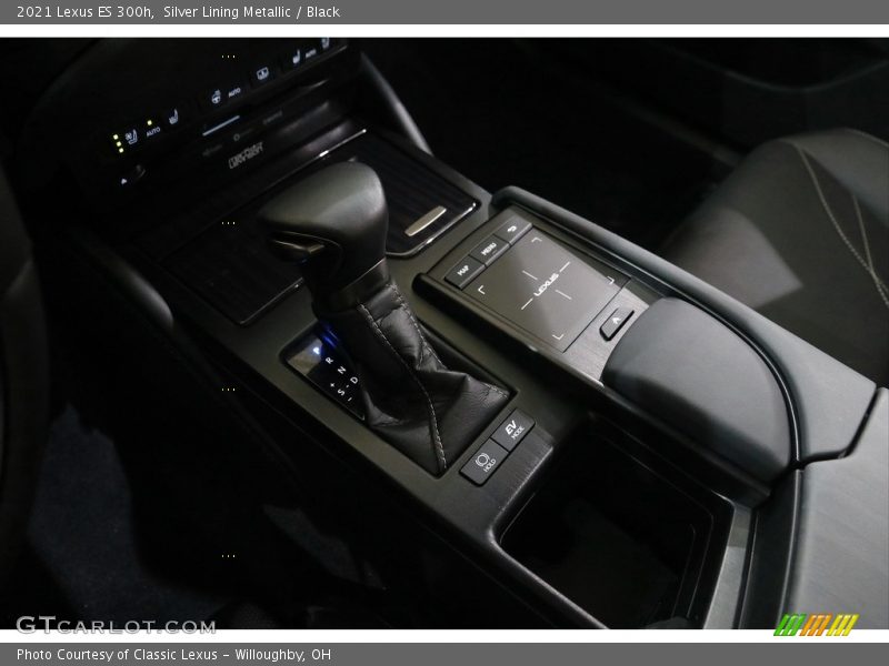 Silver Lining Metallic / Black 2021 Lexus ES 300h