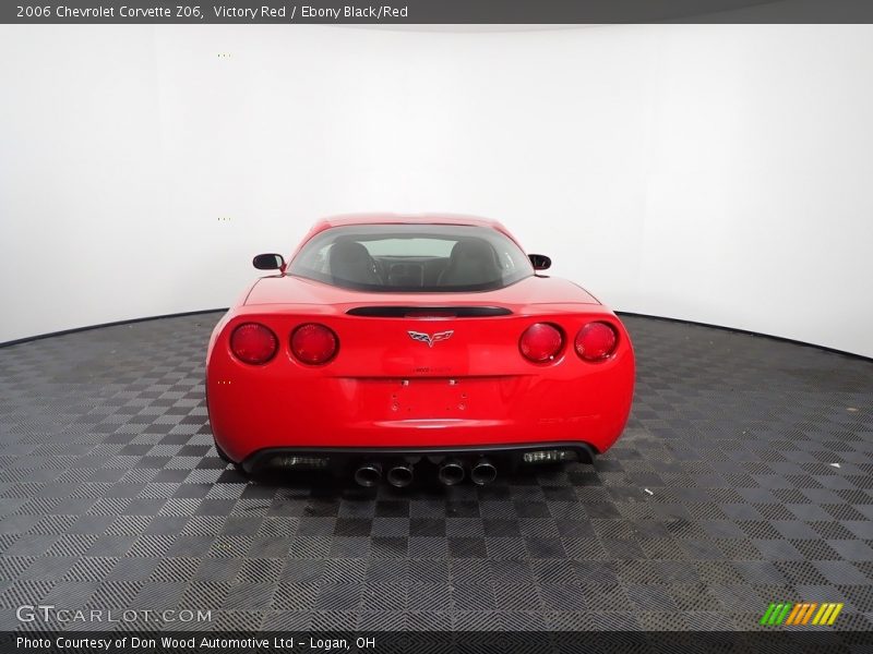 Victory Red / Ebony Black/Red 2006 Chevrolet Corvette Z06
