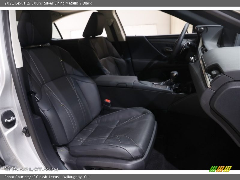 Silver Lining Metallic / Black 2021 Lexus ES 300h
