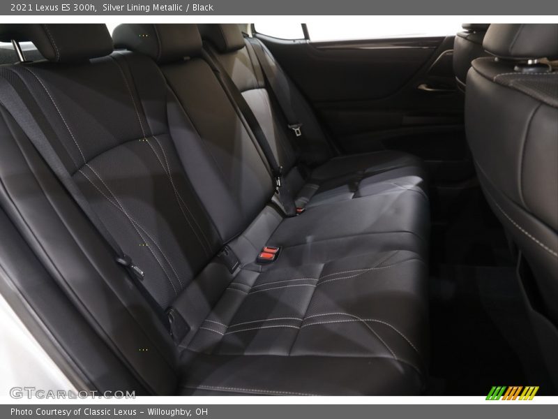 Silver Lining Metallic / Black 2021 Lexus ES 300h