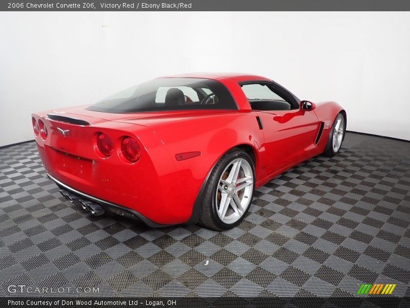 Victory Red / Ebony Black/Red 2006 Chevrolet Corvette Z06