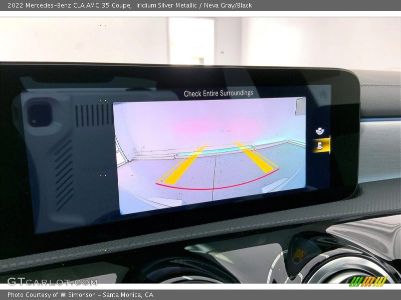 Iridium Silver Metallic / Neva Gray/Black 2022 Mercedes-Benz CLA AMG 35 Coupe