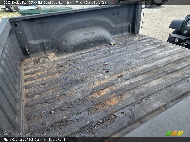 Bright White / Dark Slate Gray 2003 Dodge Ram 3500 SLT Quad Cab 4x4