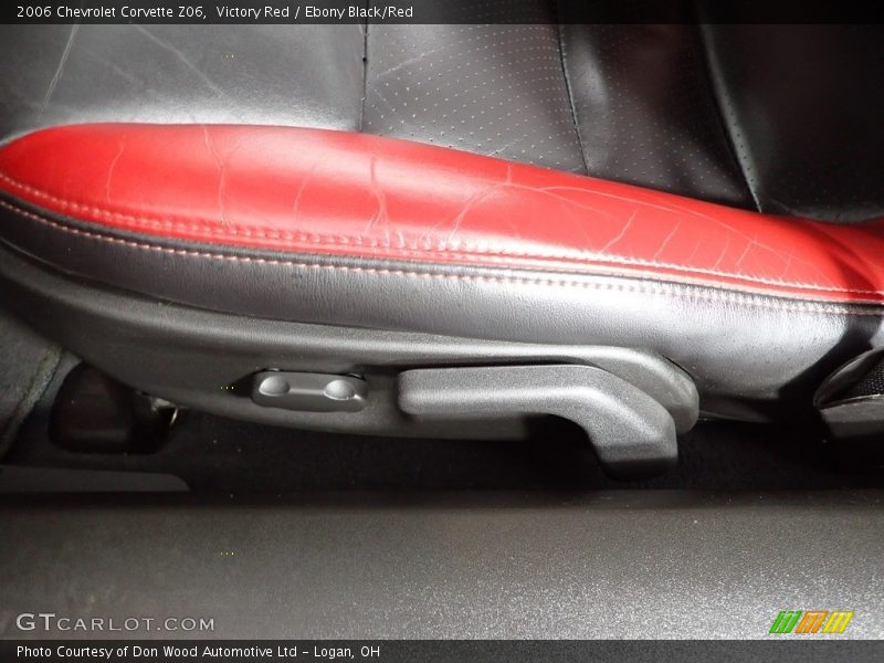 Victory Red / Ebony Black/Red 2006 Chevrolet Corvette Z06