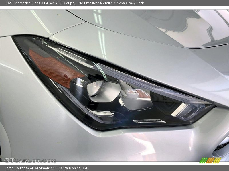 Iridium Silver Metallic / Neva Gray/Black 2022 Mercedes-Benz CLA AMG 35 Coupe
