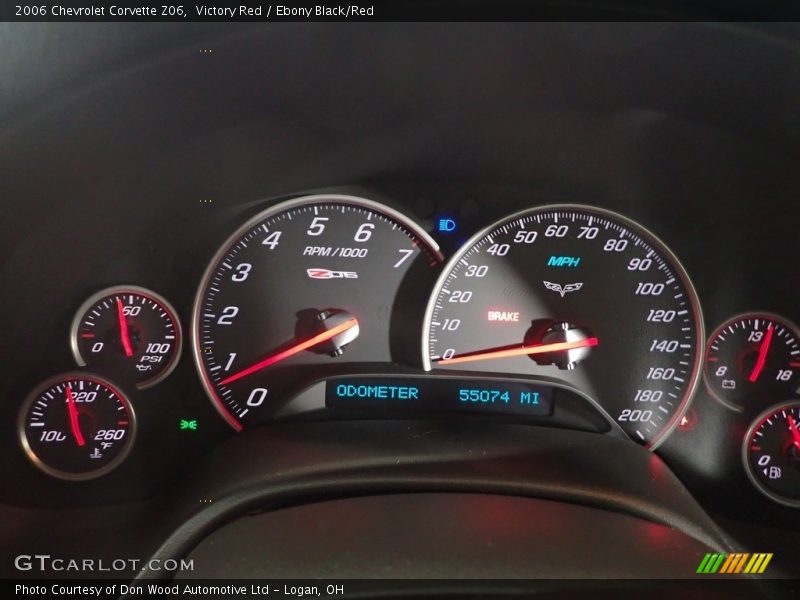  2006 Corvette Z06 Z06 Gauges