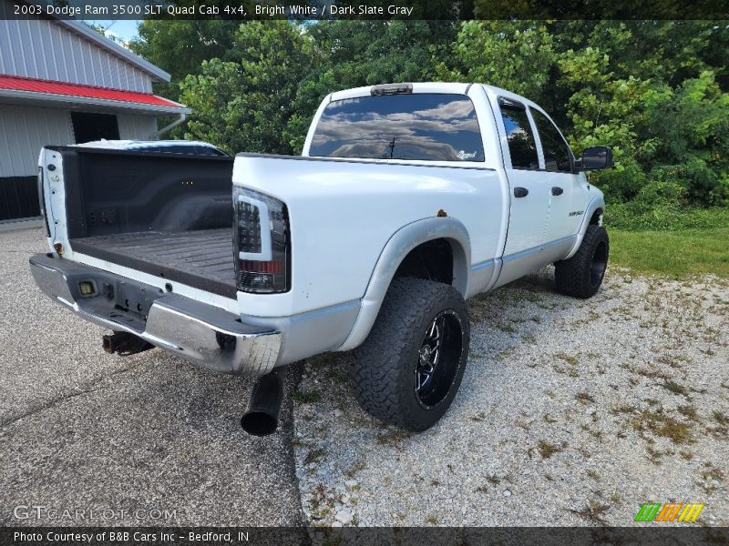 Bright White / Dark Slate Gray 2003 Dodge Ram 3500 SLT Quad Cab 4x4